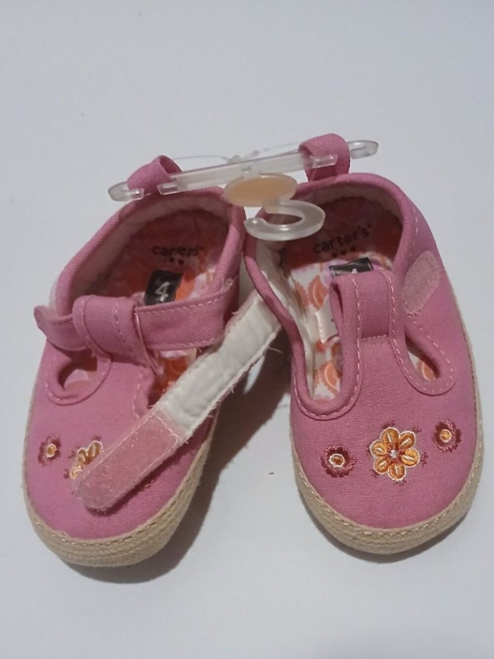 Carter's Girls 4 Pink Shoes NWT